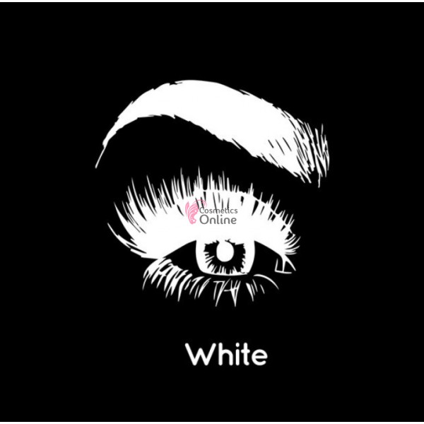 Sablon sticker de perete pentru salon de infrumusetare - J052XL - Make-Up Beauty Alb